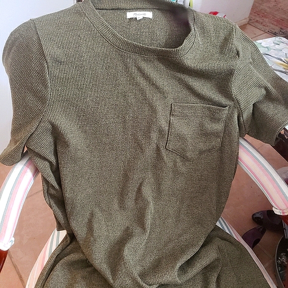 Madewell dark green n black dress XXL - Picture 1 of 7